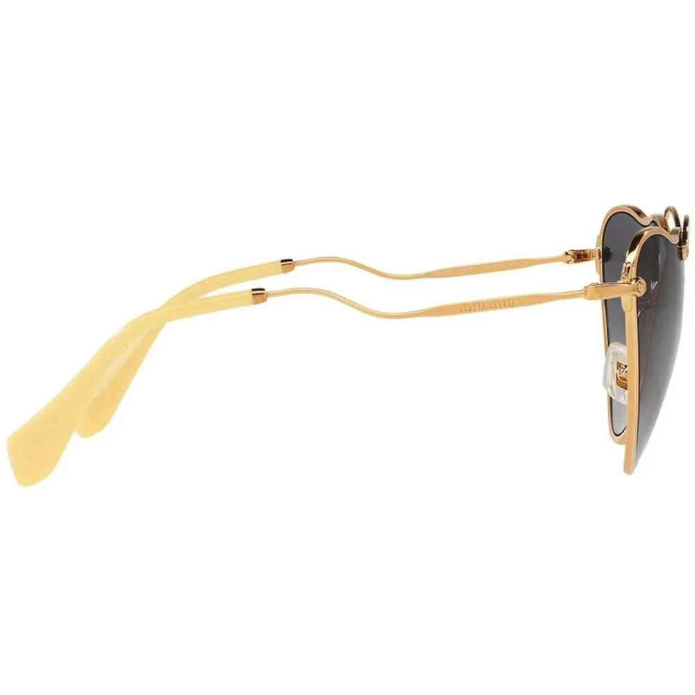 Miu Miu Sunglasses Antique Gold w/Grey Lens